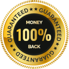 100% money-back guarantee